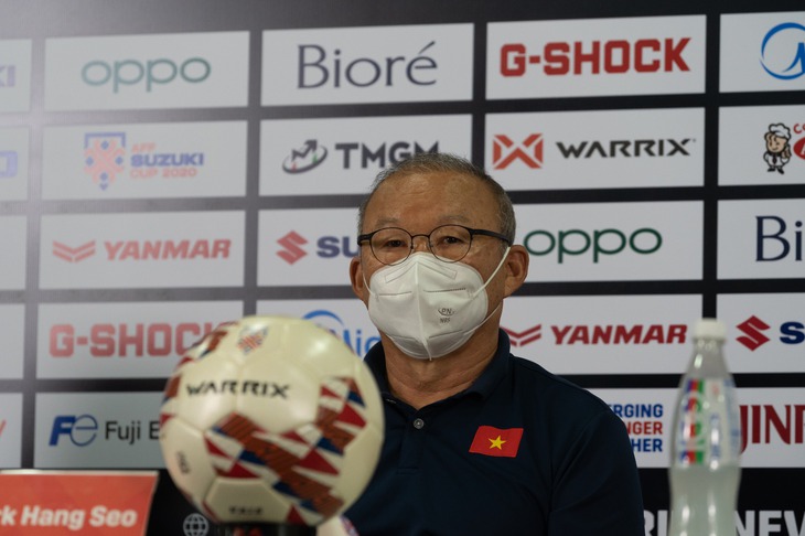 HLV Park Hang Seo: Tôi hài lòng với kết quả - Ảnh 1. HLV Park Hang Seo: Tôi hài lòng với kết quả - Ảnh 1.