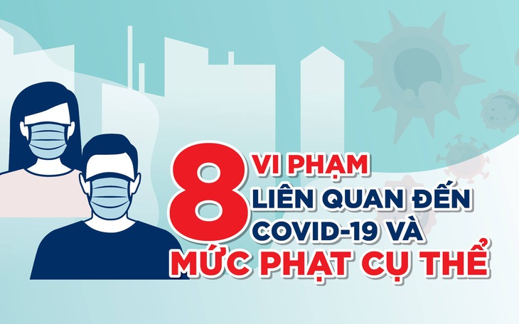 Đồ họa: Vi phạm phòng chống dịch COVID-19, bị phạt thế nào?