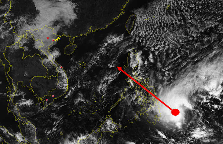 Biển Đông có thể đón bão trong 3 ngày tới - Ảnh 1.
