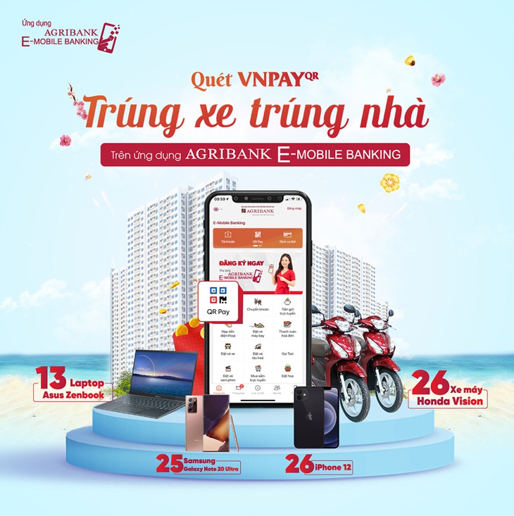 Ngân hàng khuyến mãi, tặng căn hộ Vinhomes Ocean Park cho thanh toán không tiền mặt - Ảnh 1.