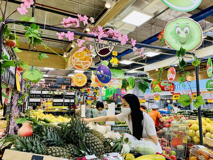 Đi siêu thị như du lịch đầu năm - Ảnh 1. Đi siêu thị như du lịch đầu năm - Ảnh 1.