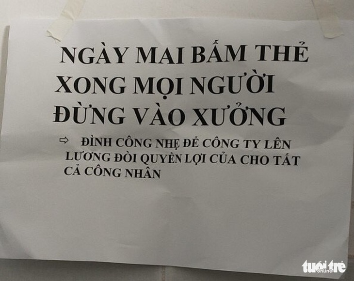 8.200 công nhân Công ty Simone ngừng việc đòi tăng lương - Ảnh 2.