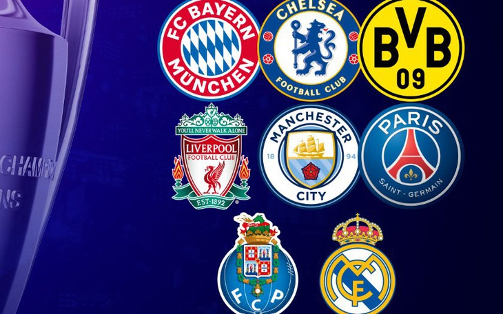 Bóng đá Anh áp đảo vòng tứ kết Champions League