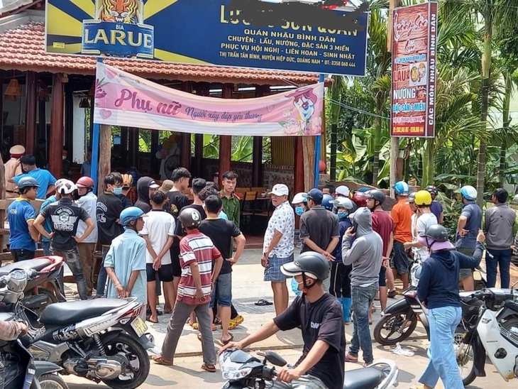 Vụ đầu bếp chết trong quán nhậu, chồng cũ của chủ quán qua cơn nguy kịch - Ảnh 1. Vụ đầu bếp chết trong quán nhậu, chồng cũ của chủ quán qua cơn nguy kịch - Ảnh 1.