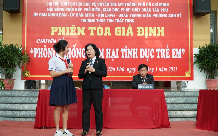 TP.HCM mở phiên tòa giả định, phòng chống xâm hại tình dục trẻ em