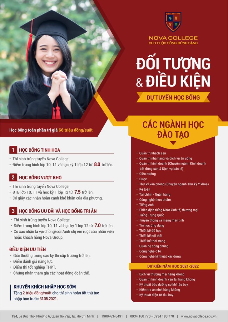 Nova Group dành tặng 30 tỉ đồng học bổng cho sinh viên Nova College - Ảnh 2.