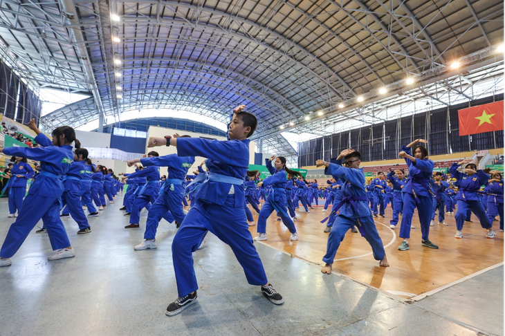 Vovinam và tinh thần ủng hộ môn võ của người Việt - Ảnh 1.