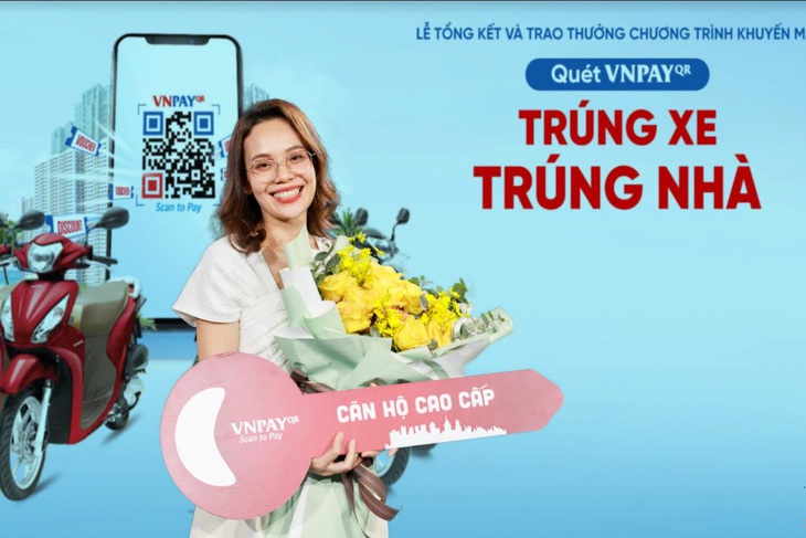 Lộ diện chủ nhân căn hộ Vinhomes chương trình quét VNPAY-QR trúng xe, trúng nhà - Ảnh 2.