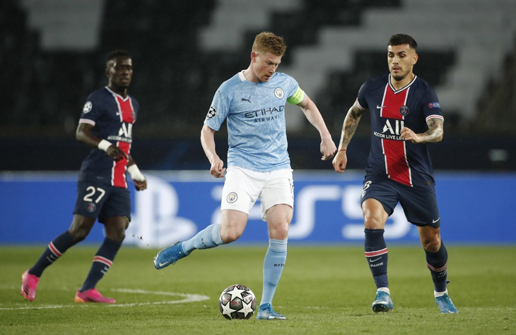 Man City ngược dòng hạ PSG ở bán kết lượt đi Champions League - Ảnh 3.