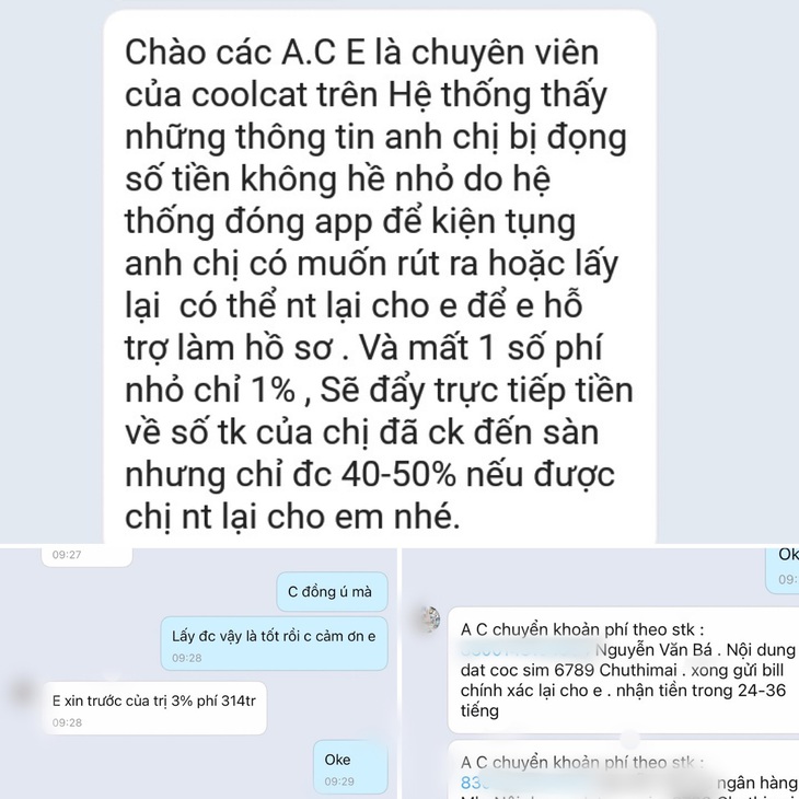 Nạn nhân Coolcat, đã mất trăm tỉ còn bị dụ chơi forex, đánh bài online... gỡ lỗ - Ảnh 3.