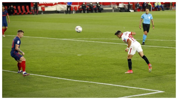 Jan Oblak lần thứ hai liên tiếp cản phạt đền, Atletico Madrid vẫn thua Sevilla - Ảnh 4.