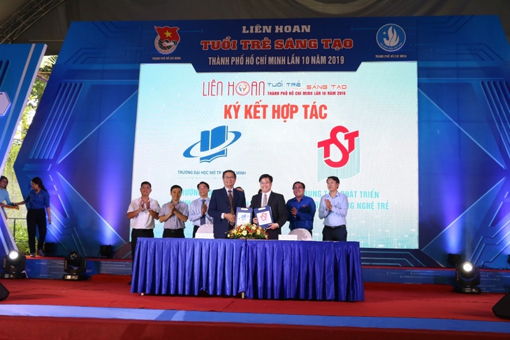 Trường Đại học Mở TP.HCM đào tạo đồng hành cùng doanh nghiệp - Ảnh 1.