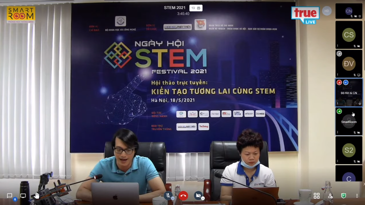 Ngày khoa học và công nghệ Việt Nam trực tuyến - Ảnh 1. Ngày khoa học và công nghệ Việt Nam trực tuyến - Ảnh 1.