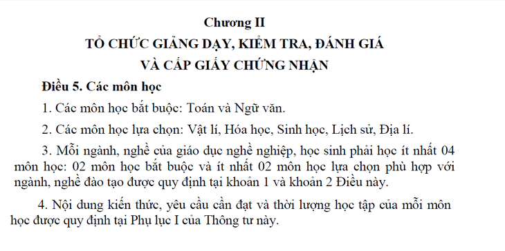 Dạy văn hóa THPT trong trường nghề: Sao không có môn tiếng Anh? - Ảnh 2.