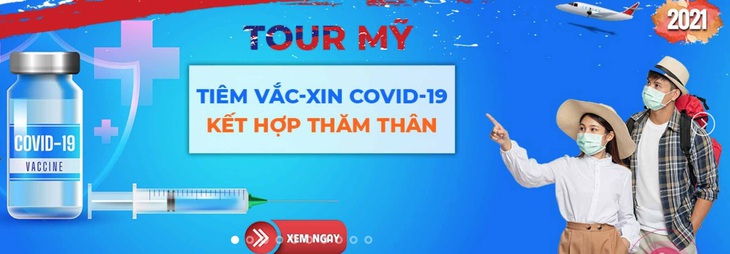 Khách hàng hào hứng tour đi Mỹ tiêm vắc xin COVID-19, nhưng lo đường về - Ảnh 1.