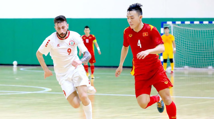 Hòa futsal Lebanon 0-0, Việt Nam có chút lợi thế trước trận lượt về - Ảnh 2. Hòa futsal Lebanon 0-0, Việt Nam có chút lợi thế trước trận lượt về - Ảnh 2.
