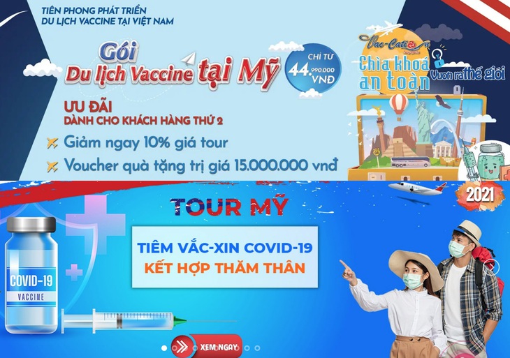 Tại sao tạm ngừng tour đi Mỹ tiêm vắc xin? - Ảnh 1.