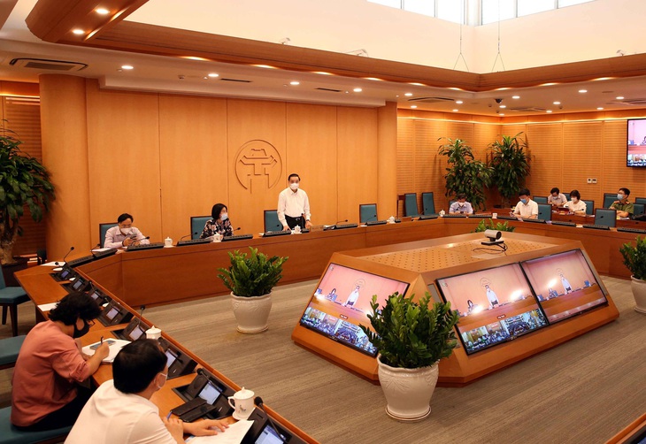 Chủ tịch Hà Nội: Đảm bảo an toàn kỳ thi lớp 10 như bầu cử vừa qua - Ảnh 1. Chủ tịch Hà Nội: Đảm bảo an toàn kỳ thi lớp 10 như bầu cử vừa qua - Ảnh 1.