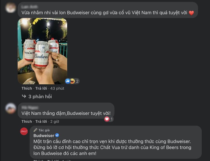 Budweiser cùng cổ động viên ăn mừng độc đáo - Ảnh 5.