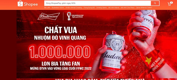 Budweiser cùng cổ động viên ăn mừng độc đáo - Ảnh 6.