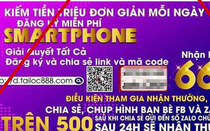 Công an cảnh báo hoạt động của các ứng dụng 