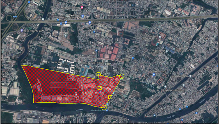 Khẩn: Từ 12h hôm nay, phong tỏa khu phố 2, phường 16, quận 8 - Ảnh 1.