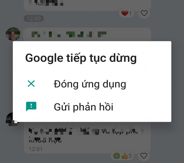 Nhiều điện thoại Android gặp lỗi Google tiếp tục dừng - Ảnh 1.