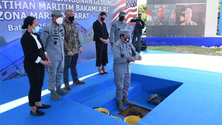 Indonesia và Mỹ khởi công trung tâm huấn luyện hàng hải - Ảnh 1. Indonesia và Mỹ khởi công trung tâm huấn luyện hàng hải - Ảnh 1.