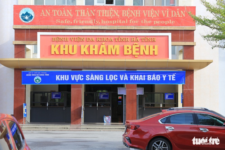 Bệnh viện Đa khoa Hà Tĩnh hoạt động trở lại sau ca nhiễm COVID-19 - Ảnh 1. Bệnh viện Đa khoa Hà Tĩnh hoạt động trở lại sau ca nhiễm COVID-19 - Ảnh 1.