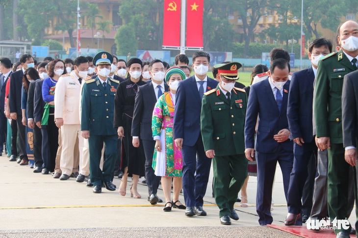 Quốc hội khóa XV khai mạc kỳ họp đầu tiên, chiều nay Chủ tịch Quốc hội tuyên thệ nhậm chức - Ảnh 4.