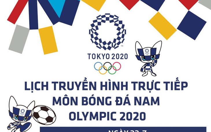 Lịch trực tiếp môn bóng đá nam Olympic 2020 ngày 22-7: Đức - Brazil, Pháp - Mexico