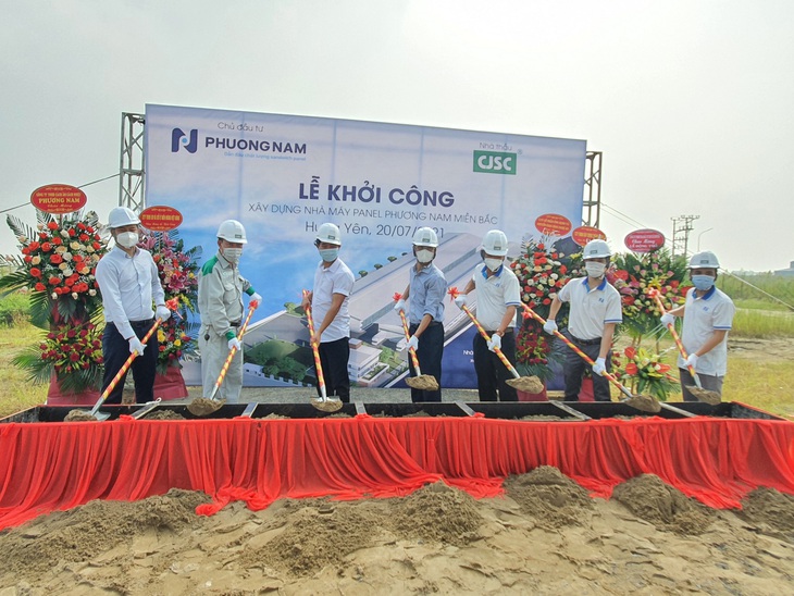 Khởi công xây dựng Nhà máy Panel Phương Nam miền Bắc - Ảnh 1. Khởi công xây dựng Nhà máy Panel Phương Nam miền Bắc - Ảnh 1.