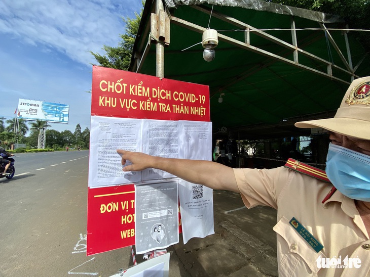 Qua Đắk Nông không giấy thông hành: Quay lại! - Ảnh 2.