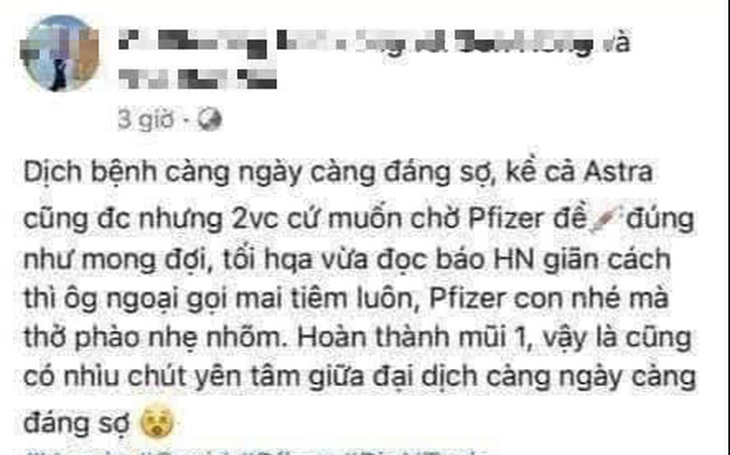 Cô gái "tiêm vắc xin nhờ ông ngoại" bị phạt 12,5 triệu đồng vì đăng thông tin sai sự thật