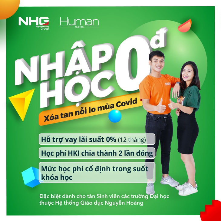 ‘Nhập học 0 đồng, hỗ trợ sinh viên vượt qua COVID-19’ - Ảnh 1.