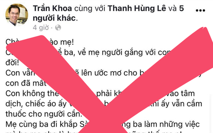 Mời làm việc với 3 chủ tài khoản Facebook liên quan vụ 'bác sĩ Khoa'