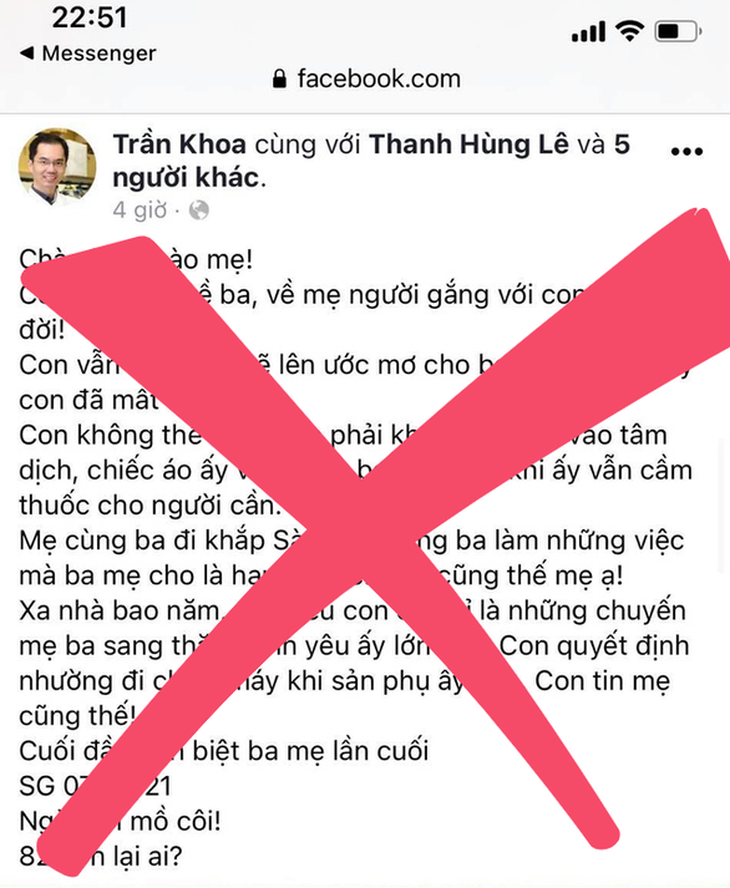 Mời làm việc với 3 chủ tài khoản Facebook liên quan vụ bác sĩ Khoa - Ảnh 1.