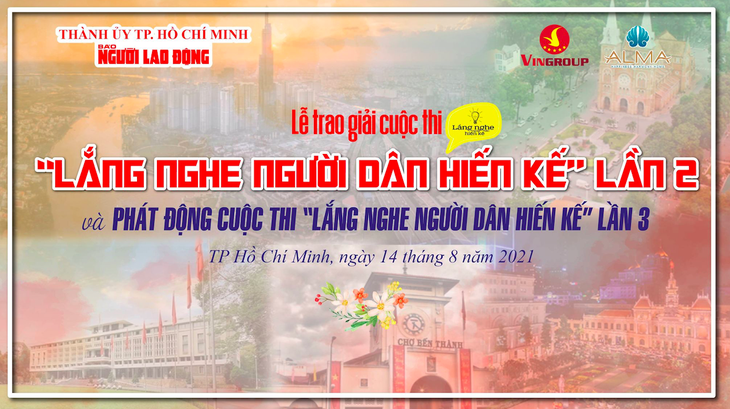 Báo Người Lao Động vinh danh 6 ý tưởng đoạt giải cuộc thi Lắng nghe người dân hiến kế lần 2 - Ảnh 1.