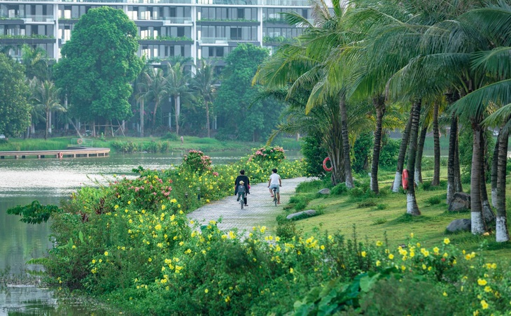Khu đô thị nói không với cung đường, vỉa hè bê tông - Ảnh 2. Khu đô thị nói không với cung đường, vỉa hè bê tông - Ảnh 2.