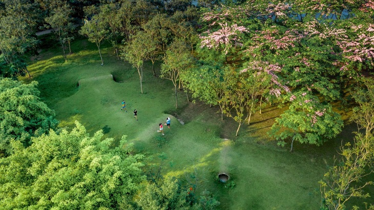 Khu đô thị nói không với cung đường, vỉa hè bê tông - Ảnh 3. Khu đô thị nói không với cung đường, vỉa hè bê tông - Ảnh 3.