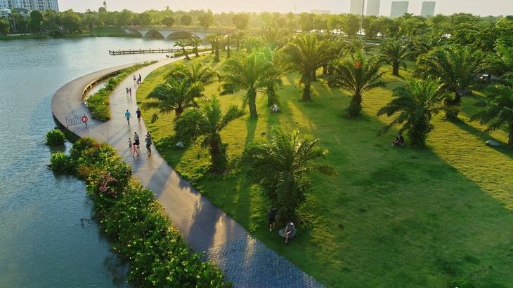 Khu đô thị nói không với cung đường, vỉa hè bê tông - Ảnh 1. Khu đô thị nói không với cung đường, vỉa hè bê tông - Ảnh 1.