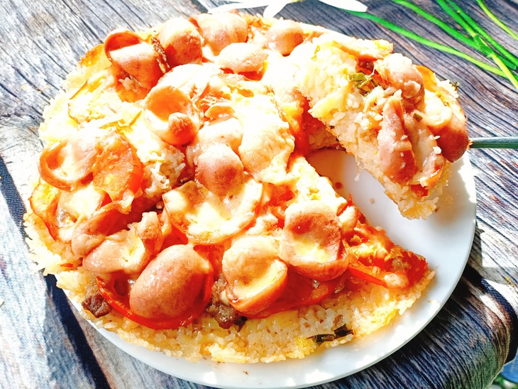 Món chuẩn Mom ngon không thể ngờ: Pizza cơm nguội - Ảnh 11.