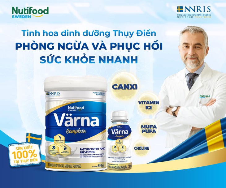 Nutifood Thụy Điển ra mắt sữa dành riêng cho người lớn tuổi Việt - Ảnh 1.