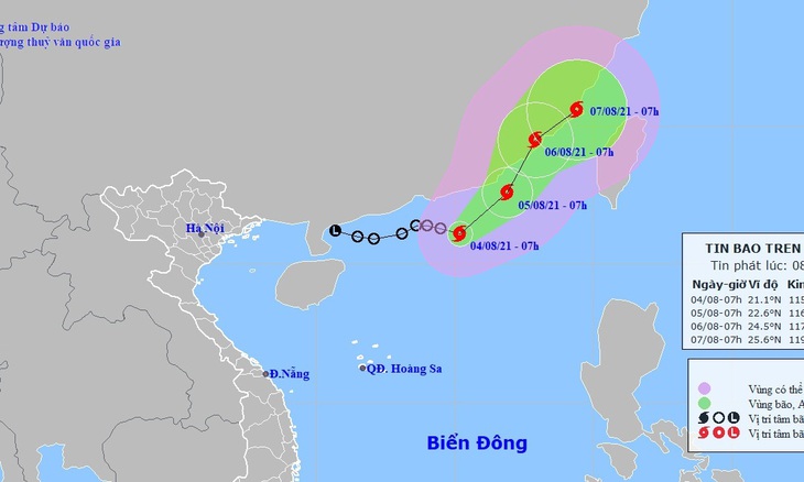 Áp thấp nhiệt đới mạnh lên thành bão, có khả năng mạnh thêm - Ảnh 1.