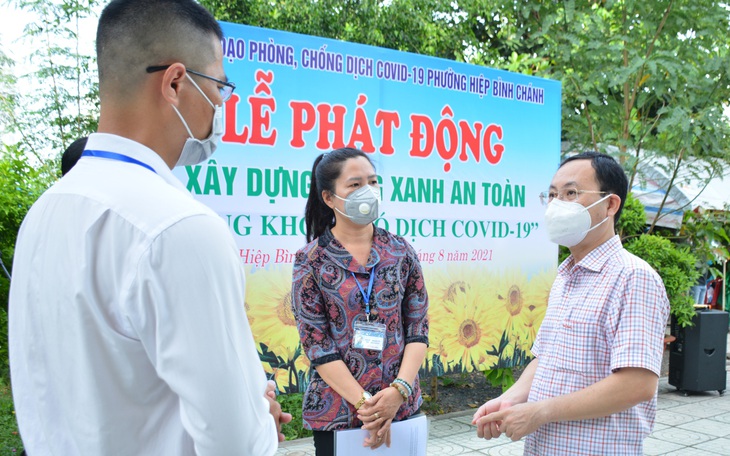 TP Thủ Đức phát động xây dựng vùng xanh không có dịch COVID-19 tại 9 phường