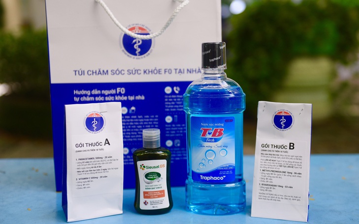 Túi thuốc an sinh - túi thuốc hy vọng cho hàng trăm ngàn F0 điều trị tại nhà