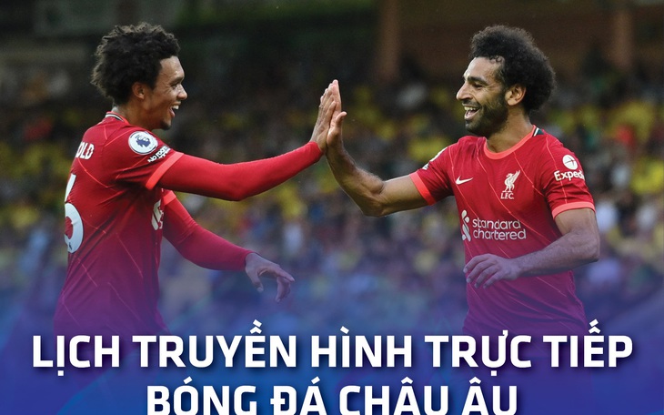 Lịch trực tiếp bóng đá châu Âu 12-9: Liverpool, Real Madrid vào trận