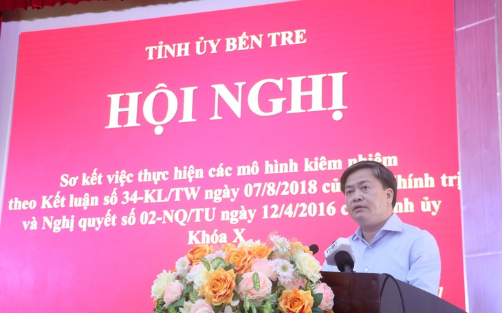 Bến Tre có hơn 1.000 cán bộ lãnh đạo kiêm nhiệm