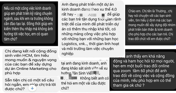 Chưa kịp nhập học, tân sinh viên đã được rủ rê đóng chục triệu, lời trăm triệu - Ảnh 1.