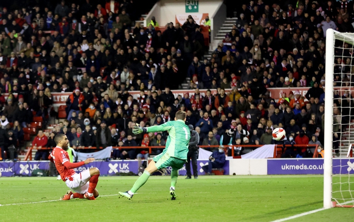 Nottingham Forest tạo địa chấn khi đá bay Arsenal khỏi Cúp FA - Ảnh 1.